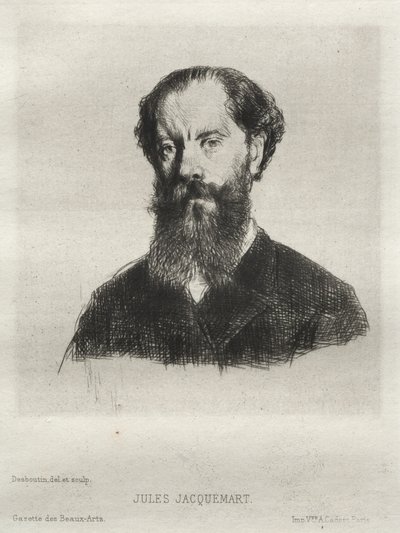 Jules Jacquemart, 1876. od Marcellin Gilbert Desboutin