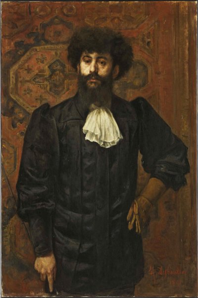 Sar Josephin Peladan 1858-1918, 1891. od Marcellin Gilbert Desboutin