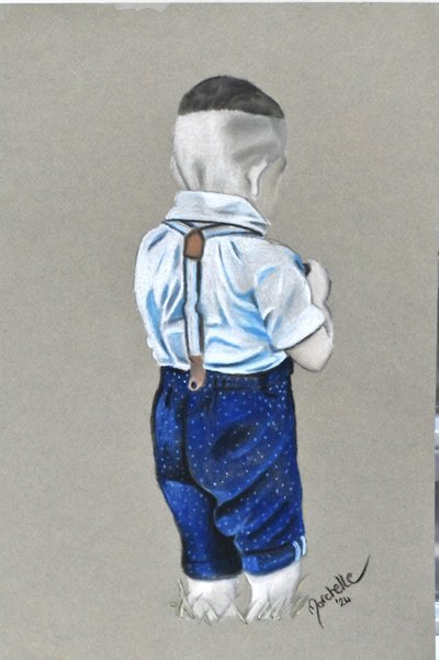 Chlapec v šleách od Marchelle de Kock