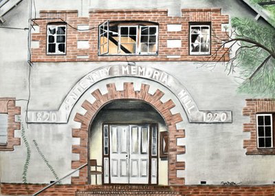 Vchod do historické Centenary Hall od Marchelle de Kock