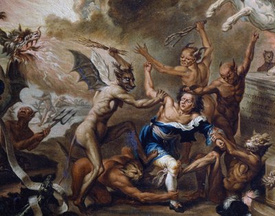 Kamenný host, Marco Marcola (1740-1793), detail, Itálie od Marco Marcola