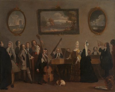 Zkouška opery od Marco Ricci