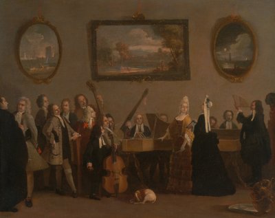 Zkouška opery od Marco Ricci