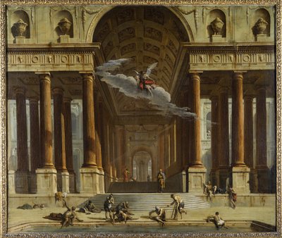 The Pool of Siloam, cca 1711-16 (olej na plátně) od Marco Ricci