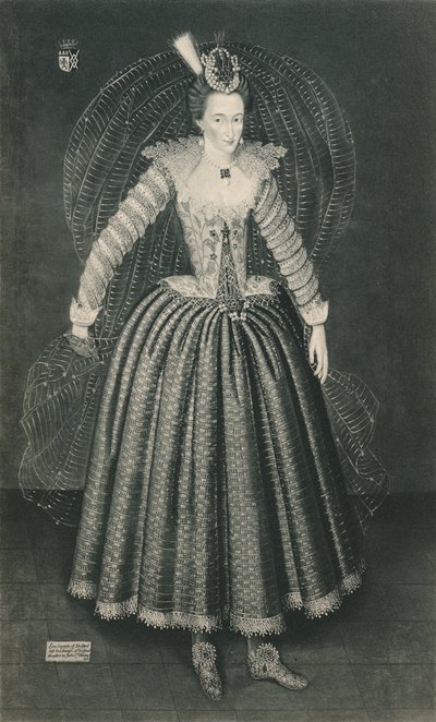 Lucy Harrington, hraběnka z Bedfordu, 16. století 1904 od Marcus Garret Gheeraerts the Younger