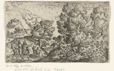 Cestujte opatrně Životní lekce z přírody (název série) od Marcus Gheeraerts (I) (attributed to)
