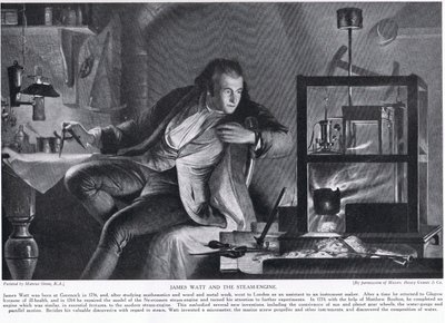 James Watt and the Steam-Engine, ilustrace z 
