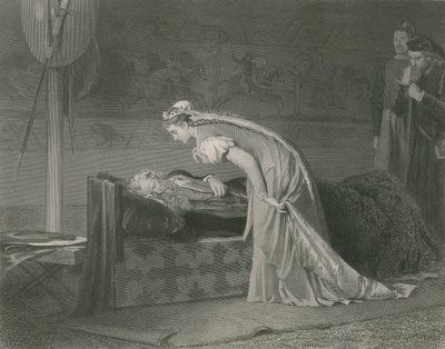 Lear a Cordelie, král Lear od Marcus Stone