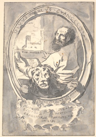 Evangelisté Marek od Marcus Tuscher