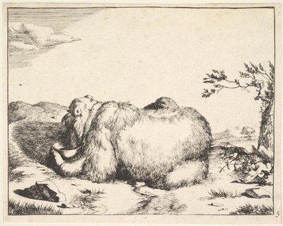 od The Set of The Bears, ca. 1664. od Marcus de Bye