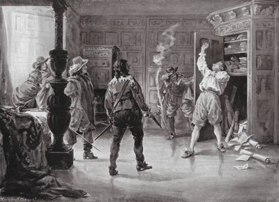 Vražda španělského ministra portugalskými revolucionáři od Margaret (after) Dovaston