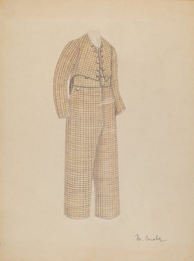 Chlapecký oblek, 19351942. od Margaret Concha