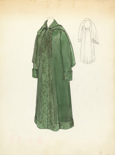 Dámský kabát, 19351942. od Margaret Concha
