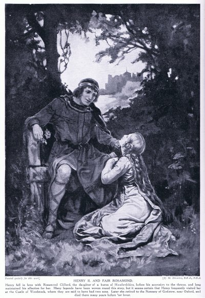 Jindřich II. a krásná Rosamunda od Margaret Dovaston