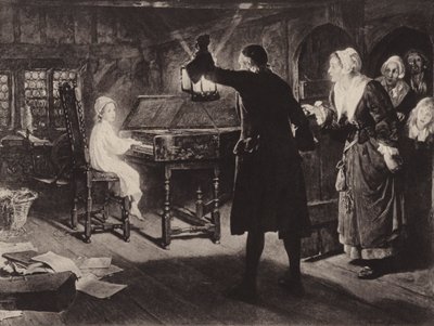 The Child Handel (litho) od Margaret Isabel Dicksee