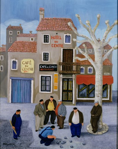 Cafe du Centre od Margaret Loxton