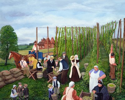 Sbírání chmele od Margaret Loxton