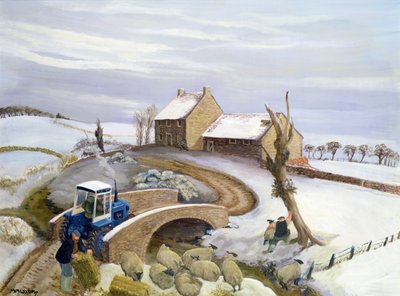 Leden v kopcích od Margaret Loxton