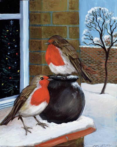 Robini na sněhu od Margaret Loxton
