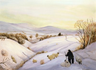 Ovce na hřebeni od Margaret Loxton