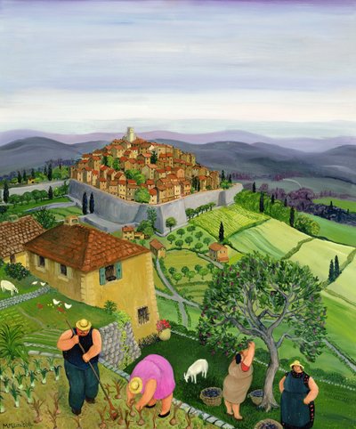 St Paul de Vence od Margaret Loxton