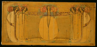 Májová královna od Margaret MacDonald Mackintosh