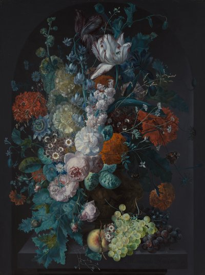 Váza s květinami, 1716. od Margareta Haverman