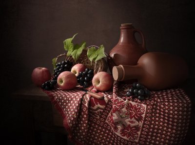 Září – zátiší s úrodou od Margareth Perfoncio