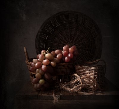 Hrozny odrůdy Dark Harvest od Margareth Perfoncio