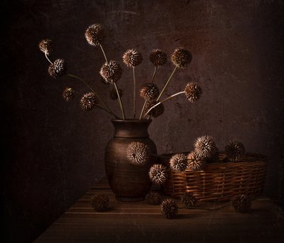 Zemité sušené květiny od Margareth Perfoncio