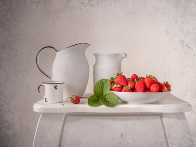 Čerstvé letní jahody od Margareth Perfoncio