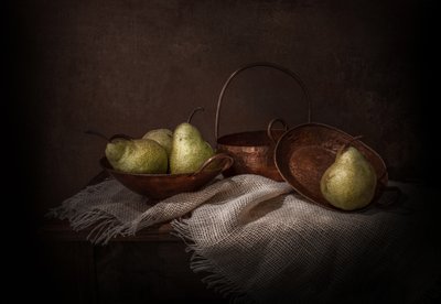 Rustikální měděné hrušky od Margareth Perfoncio