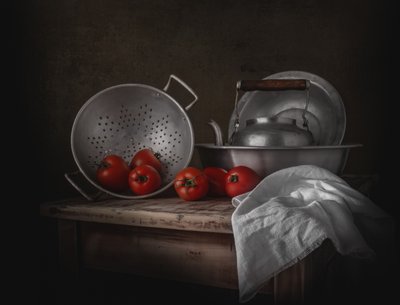 Venkovské kuchyňské zátiší od Margareth Perfoncio