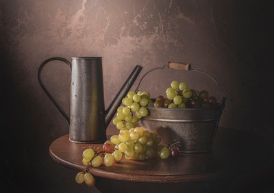 Sklizeň hroznů v retro stylu od Margareth Perfoncio