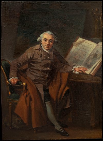 Portrét Jean-Jacques Lagrenée 1739-1821, c. 1787. od Marguerite Gerard