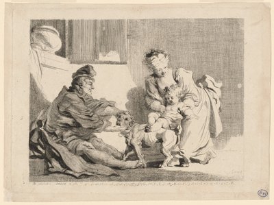 Dítě a buldok od Marguerite Gerard