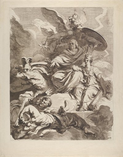 Franklinův génius, 1778. od Marguerite Gerard