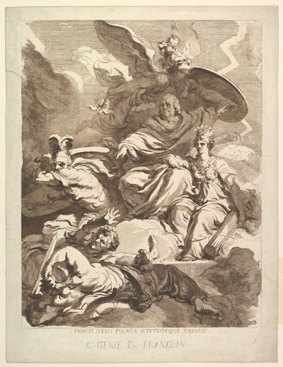 Géniovi Franklina, 1779. od Marguerite Gerard