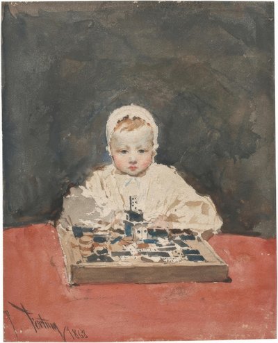 Maria Teresa de Madrazo a Madrazo od Marià Fortuny