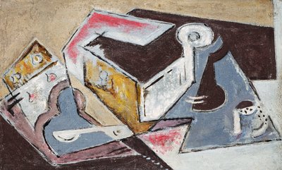 Kubistická kompozice; Composition Cubiste, cca 1918 (olej na plátně) od Maria Blanchard