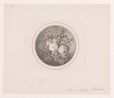 Květiny ve váze od Maria Geertruida de Goeje Barbiers (attributed to)