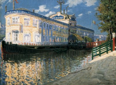 Žluté lázně v Paříži od Maria Pidelaserra Brias