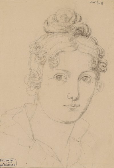 Autoportrét, kolem roku 1830. od Maria del Rosario Weiss Zorrilla