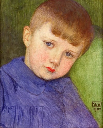 Portrét Anthony Stokes od Marianne Stokes