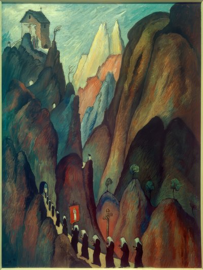 Křížová cesta II od Marianne von Werefkin