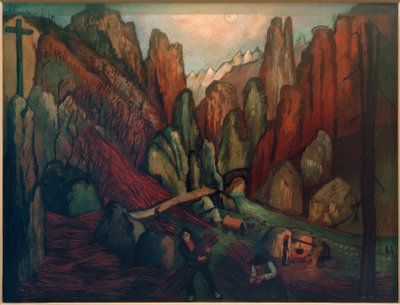 dřevorubec od Marianne von Werefkin