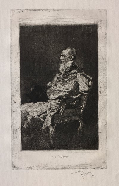 Diplomat od Mariano Fortuny y Marsal