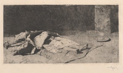 Mrtvý Kabyle od Marià Fortuny