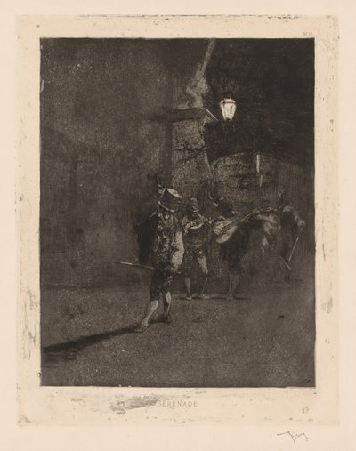 Serenáda. od Mariano José María Bernardo Fortuny y Carbó