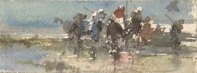Moors on Horseback, ca. 1854-74. od Mariano José María Bernardo Fortuny y Carbó